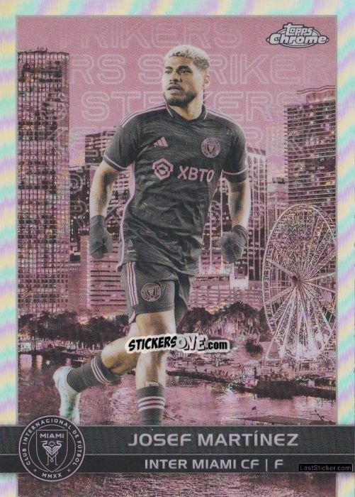 Sticker Josef Martínez - Chrome MLS 2023
 n. BCS-4 - Topps