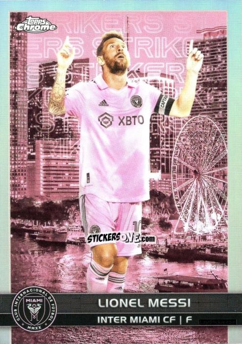 Sticker Lionel Messi - Chrome MLS 2023
 n. BCS-7 - Topps