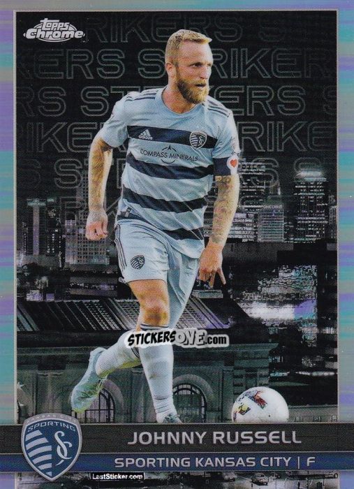 Sticker Johnny Russell - Chrome MLS 2023
 n. BCS-16 - Topps