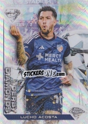 Sticker Lucho Acosta - Chrome MLS 2023
 - Topps