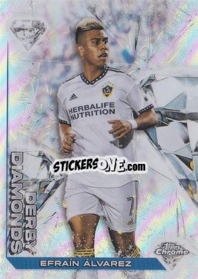 Sticker Efraín Álvarez - Chrome MLS 2023
 - Topps
