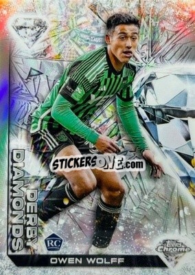 Sticker Owen Wolff - Chrome MLS 2023
 - Topps