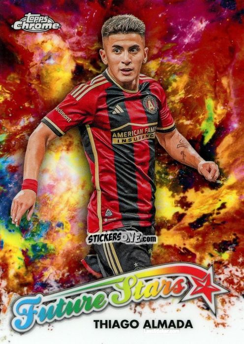Sticker Thiago Almada - Chrome MLS 2023
 n. FS-5 - Topps