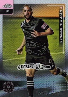 Sticker Gonzalo Higuaín - Chrome MLS 2021
 n. 152 - Topps