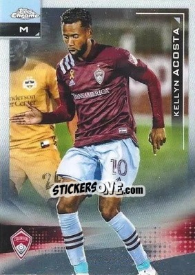 Sticker Kellyn Acosta - Chrome MLS 2021
 n. 166 - Topps
