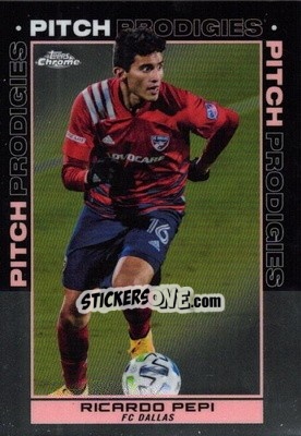Sticker Ricardo Pepi - Chrome MLS 2021
 n. 193 - Topps