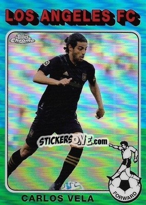 Sticker Carlos Vela - Chrome MLS 2021
 n. TF75-2 - Topps