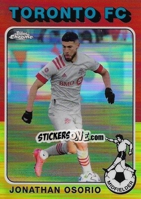 Sticker Jonathan Osorio - Chrome MLS 2021
 n. TF75-11 - Topps