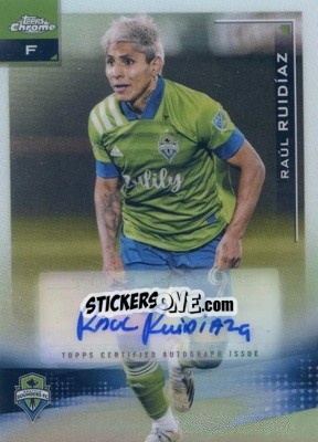 Sticker Raúl Ruidíaz - Chrome MLS 2021
 n. AR26 - Topps