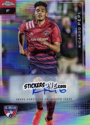 Sticker Ricardo Pepi - Chrome MLS 2021
 n. AR174 - Topps