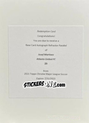 Sticker Josef Martínez