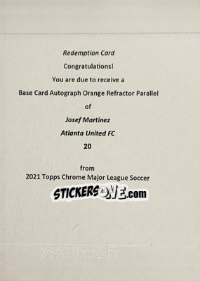Sticker Josef Martínez