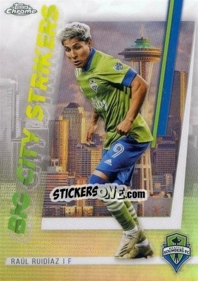 Sticker Raúl Ruidíaz - Chrome MLS 2021
 n. BCS-8 - Topps