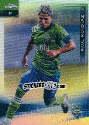 Sticker Raúl Ruidíaz - Chrome MLS 2021
 n. 26b - Topps