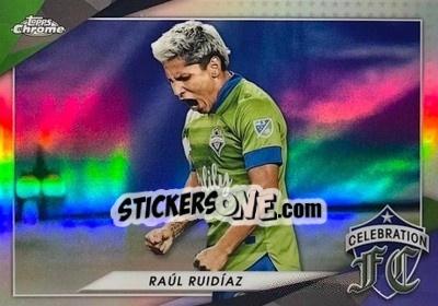 Sticker Raúl Ruidíaz - Chrome MLS 2021
 n. CFC-6 - Topps