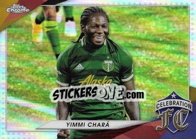 Sticker Yimmi Chara - Chrome MLS 2021
 n. CFC-13 - Topps