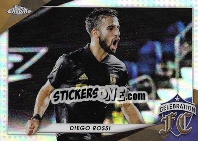 Sticker Diego Rossi - Chrome MLS 2021
 n. CFC-18 - Topps