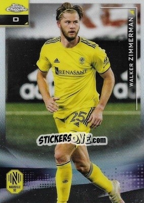 Sticker Walker Zimmerman - Chrome MLS 2021
 n. 43 - Topps