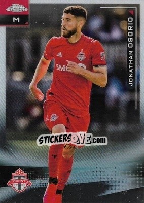 Sticker Jonathan Osorio - Chrome MLS 2021
 n. 60 - Topps