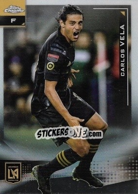 Sticker Carlos Vela - Chrome MLS 2021
 n. 91 - Topps