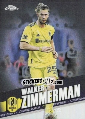 Sticker Walker Zimmerman - Chrome MLS 2022
 n. 74 - Topps