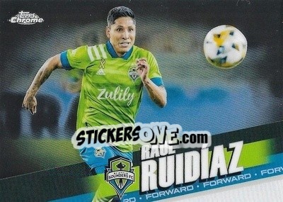 Sticker Raúl Ruidíaz - Chrome MLS 2022
 n. 184 - Topps