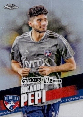 Sticker Ricardo Pepi - Chrome MLS 2022
 n. 18b - Topps