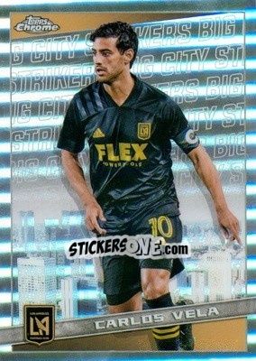 Sticker Carlos Vela - Chrome MLS 2022
 n. BCS-3 - Topps