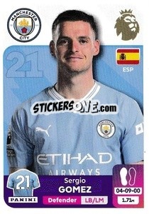 Sticker Sergio Gómez - English Premier League 2023-2024
 - Panini