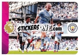 Sticker Erling Haaland (Magic Moment) - English Premier League 2023-2024
 n. 429 - Panini