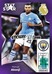 Figurina Manuel Akanji - English Premier League 2023-2024
 - Panini