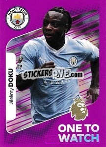 Sticker Jérémy Doku (One to Watch) - English Premier League 2023-2024
 - Panini