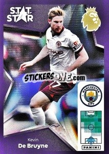 Figurina Kevin De Bruyne (Stat Stars) - English Premier League 2023-2024
 - Panini