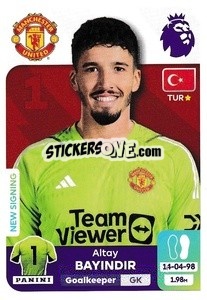 Sticker Altay Bayindir - English Premier League 2023-2024
 - Panini