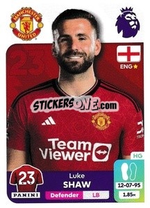 Sticker Luke Shaw - English Premier League 2023-2024
 - Panini
