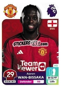 Sticker Aaron Wan-Bissaka - English Premier League 2023-2024
 - Panini