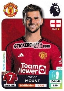 Sticker Mason Mount - English Premier League 2023-2024
 n. 446 - Panini