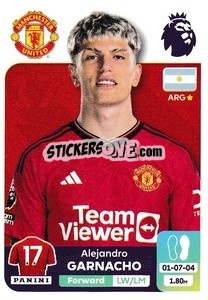 Sticker Alejandro Garnacho - English Premier League 2023-2024
 - Panini
