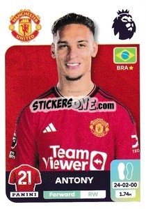 Sticker Antony - English Premier League 2023-2024
 - Panini