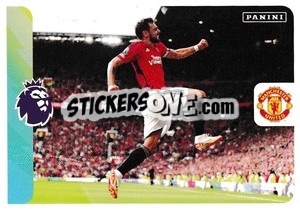 Sticker Bruno Fernandes (Magic Moment) - English Premier League 2023-2024
 n. 458 - Panini