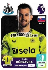 Sticker Martin Dúbravka - English Premier League 2023-2024
 - Panini