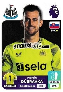 Sticker Martin Dúbravka