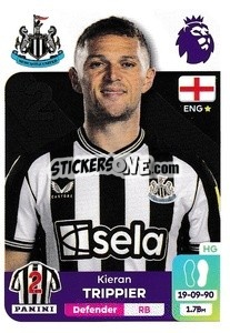 Sticker Kieran Trippier - English Premier League 2023-2024
 - Panini