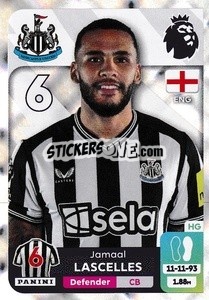 Sticker Jamaal Lascelles - English Premier League 2023-2024
 - Panini