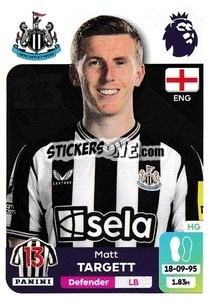 Sticker Matt Targett - English Premier League 2023-2024
 - Panini