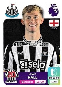 Sticker Lewis Hall - English Premier League 2023-2024
 - Panini