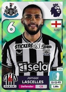 Sticker Jamaal Lascelles - English Premier League 2023-2024
 n. 469g - Panini