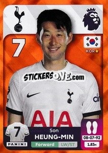 Figurina Son Heung-min - English Premier League 2023-2024
 - Panini