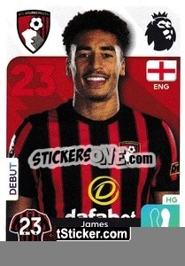 Figurina James Hill (AFC Bournemouth) - English Premier League 2023-2024
 n. U1 - Panini
