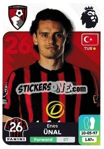 Sticker Enes Ünal (AFC Bournemouth) - English Premier League 2023-2024
 n. U3 - Panini